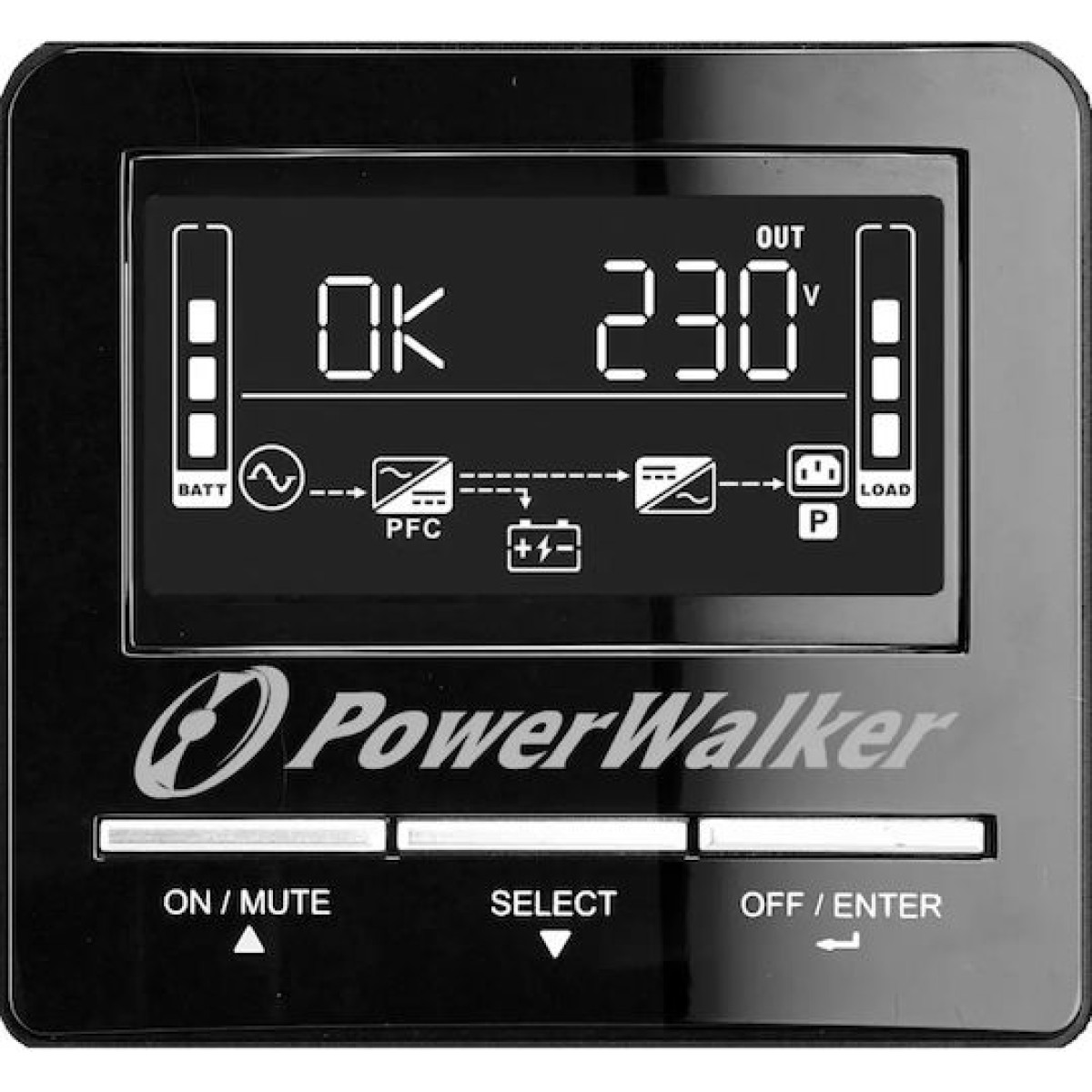 Powerwalker VI 1100 CW UPS Line-Interactive 1100VA 770W με 3 Schuko Πρίζες
