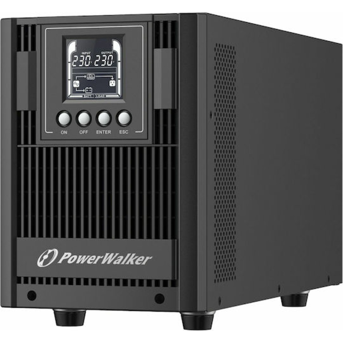 Powerwalker VFI 2000 AT UPS On-Line 2000VA 1800W με 4 Schuko Πρίζες