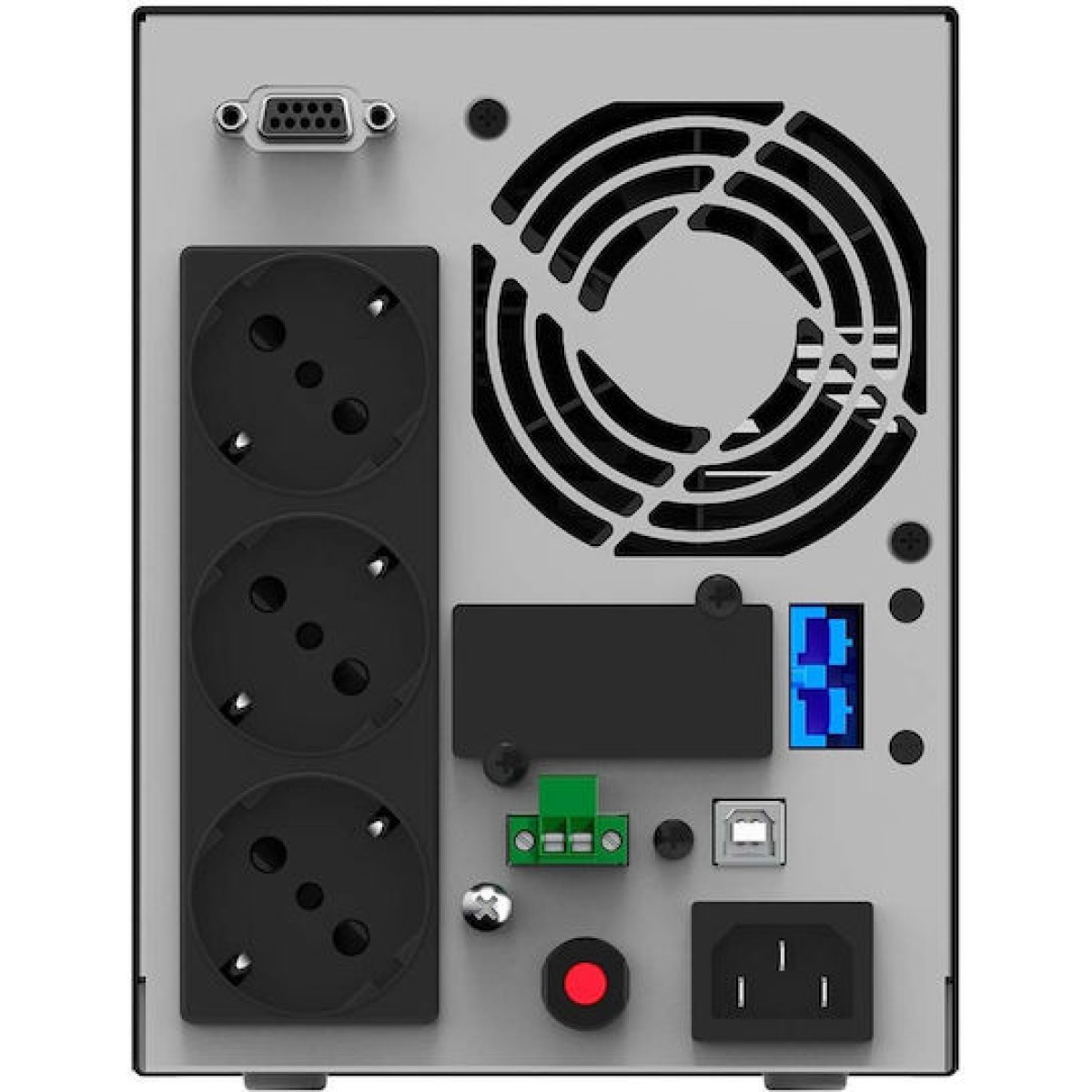 Powerwalker VFI 2000 AT UPS On-Line 2000VA 1800W με 4 Schuko Πρίζες