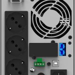 Powerwalker VFI 2000 AT UPS On-Line 2000VA 1800W με 4 Schuko Πρίζες