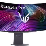 LG UltraGear 45GX90SA-B Ultrawide OLED HDR Curved Monitor 45