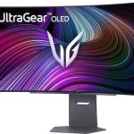 LG UltraGear 45GX90SA-B Ultrawide OLED HDR Curved Monitor 45