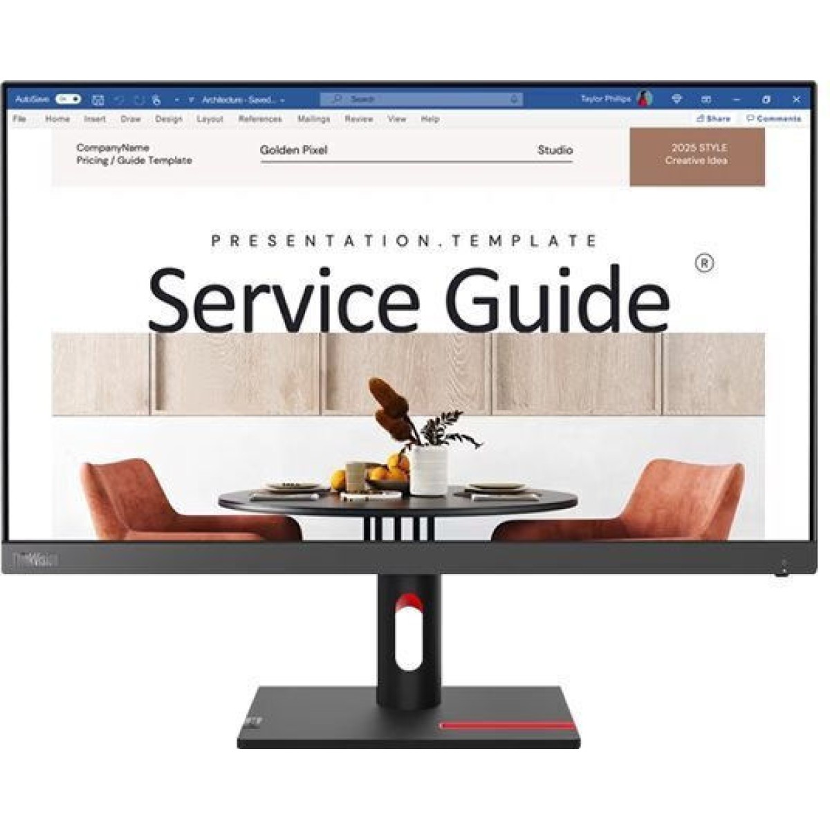 Lenovo ThinkVision S24i-30 IPS Monitor 23.8