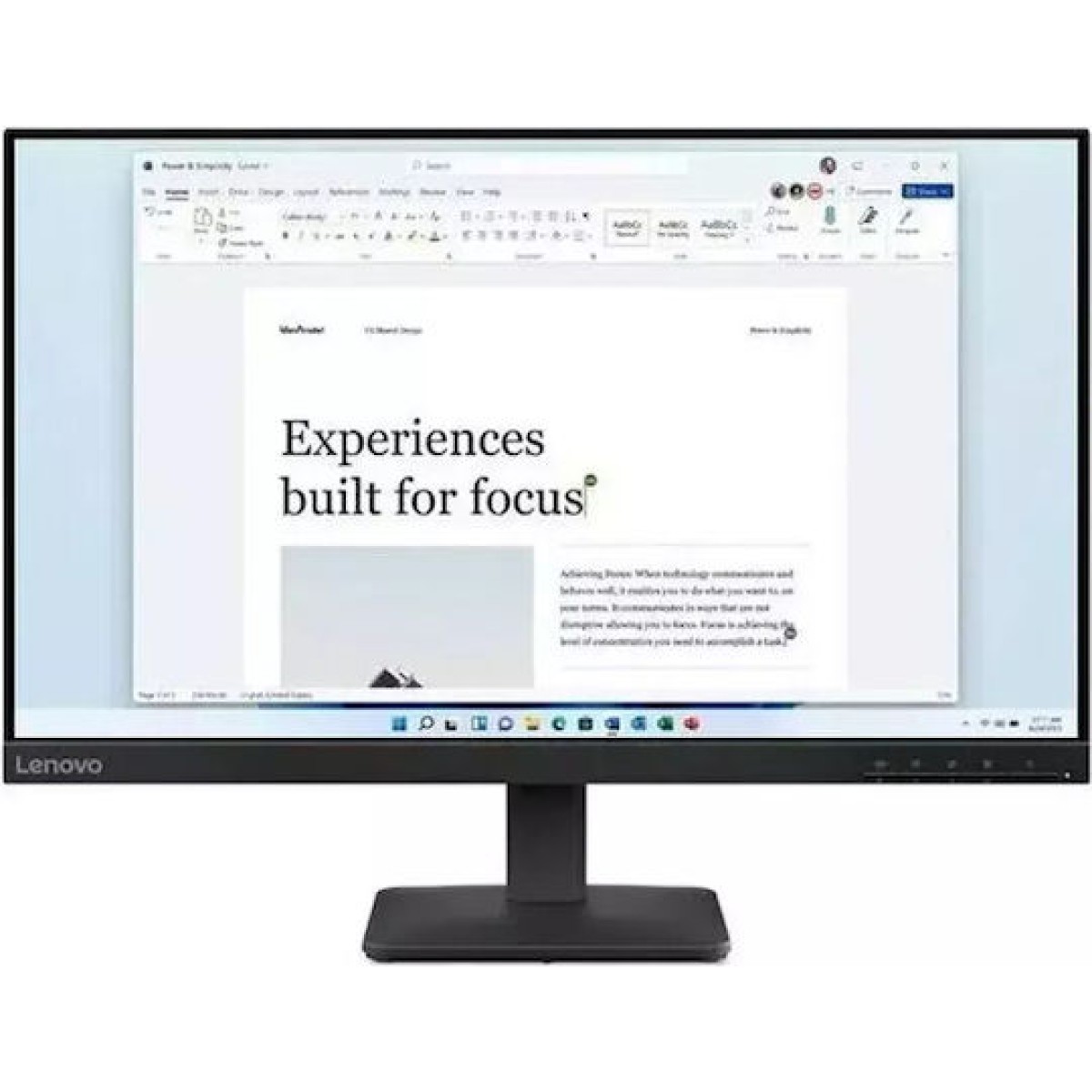 Lenovo L24-4e IPS Monitor 23.8