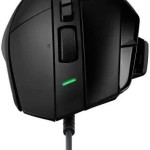 Logitech G502 X Gaming Ποντίκι 25600 DPI & G240 Mouse Pad Μαύρο
