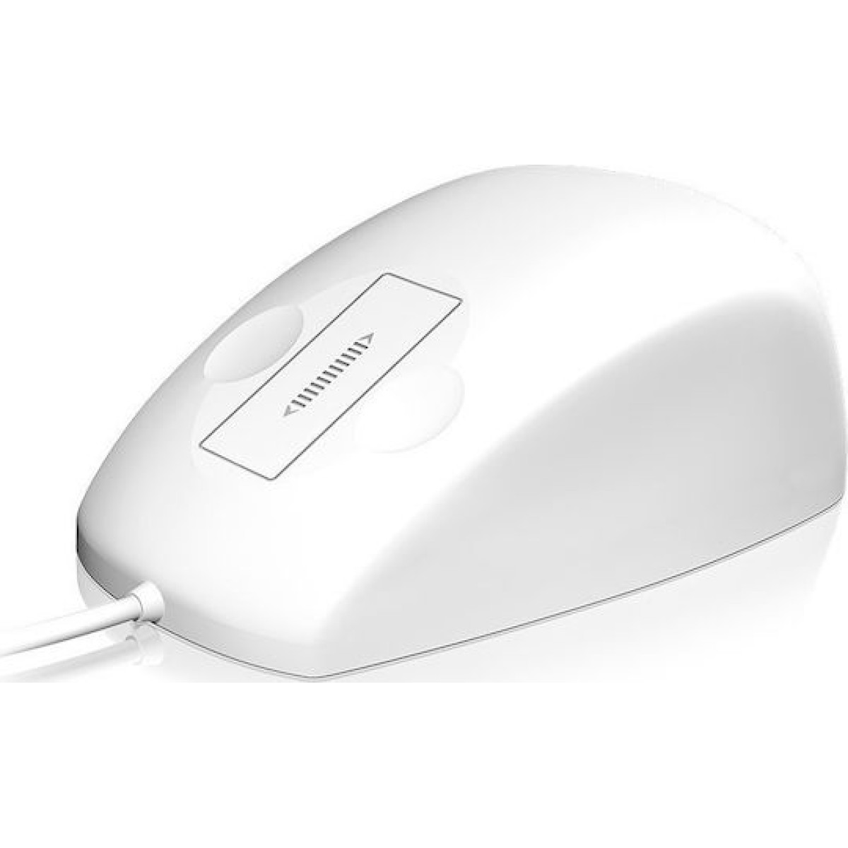 KeySonic KSM-5030M-W Ενσύρματο Ποντίκι Λευκό