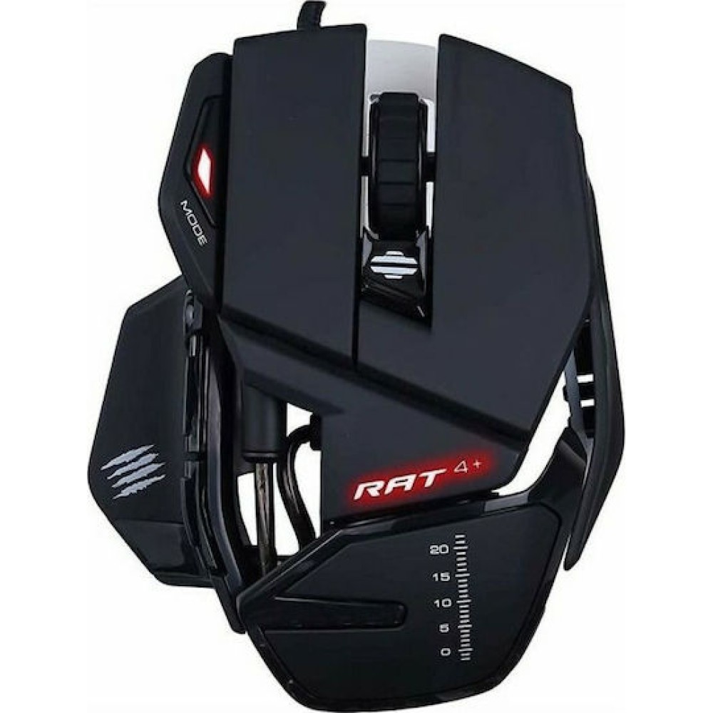 Mad Catz R.A.T. 4+ Gaming Ποντίκι 7200 DPI Μαύρο