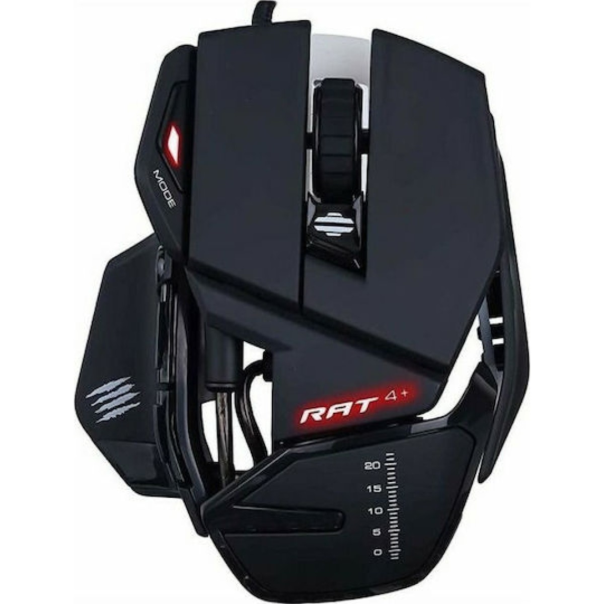 Mad Catz R.A.T. 4+ Gaming Ποντίκι 7200 DPI Μαύρο
