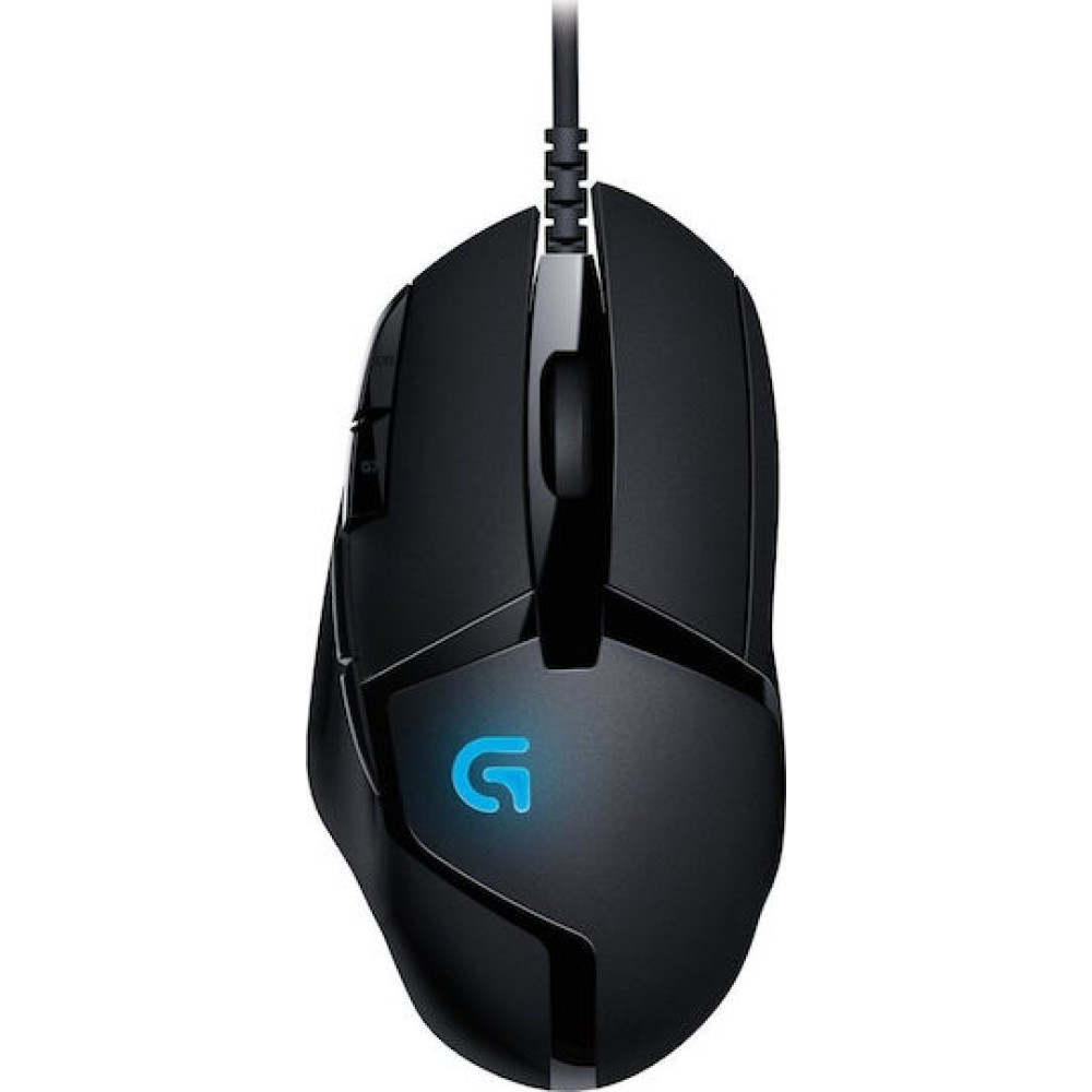 Logitech G402 Hyperion Fury Ultra-Fast FPS Gaming Ποντίκι 4000 DPI Μαύρο