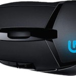 Logitech G402 Hyperion Fury Ultra-Fast FPS Gaming Ποντίκι 4000 DPI Μαύρο