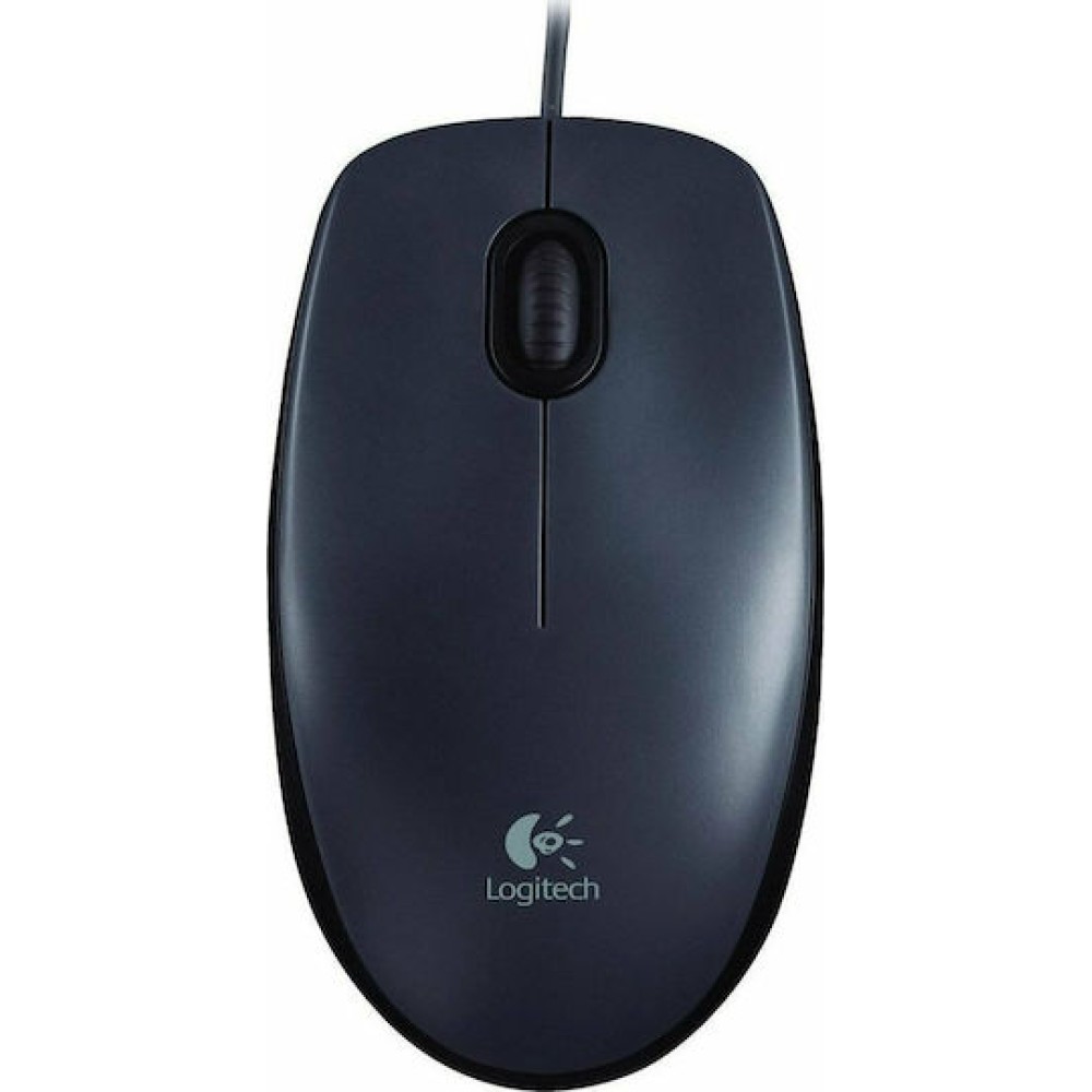 Logitech M90 Ενσύρματο Ποντίκι Μαύρο