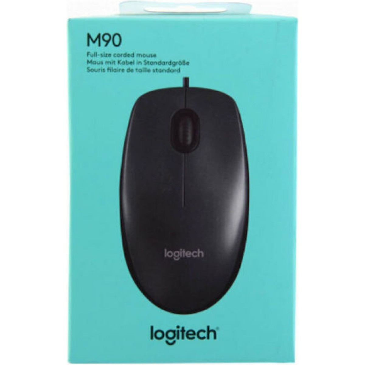 Logitech M90 Ενσύρματο Ποντίκι Μαύρο