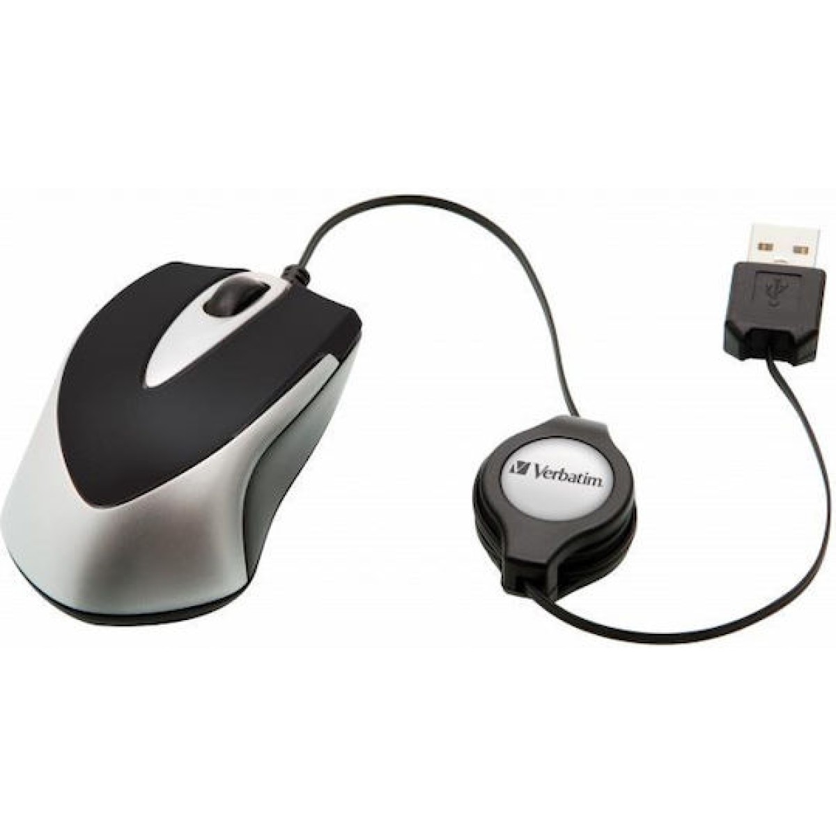 Verbatim Go Mini Ενσύρματο Mini Ποντίκι Μαύρο