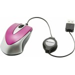 Verbatim Go Mini Ενσύρματο Mini Ποντίκι Hot Pink
