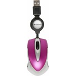 Verbatim Go Mini Ενσύρματο Mini Ποντίκι Hot Pink