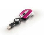 Verbatim Go Mini Ενσύρματο Mini Ποντίκι Hot Pink