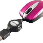 Verbatim Go Mini Ενσύρματο Mini Ποντίκι Hot Pink