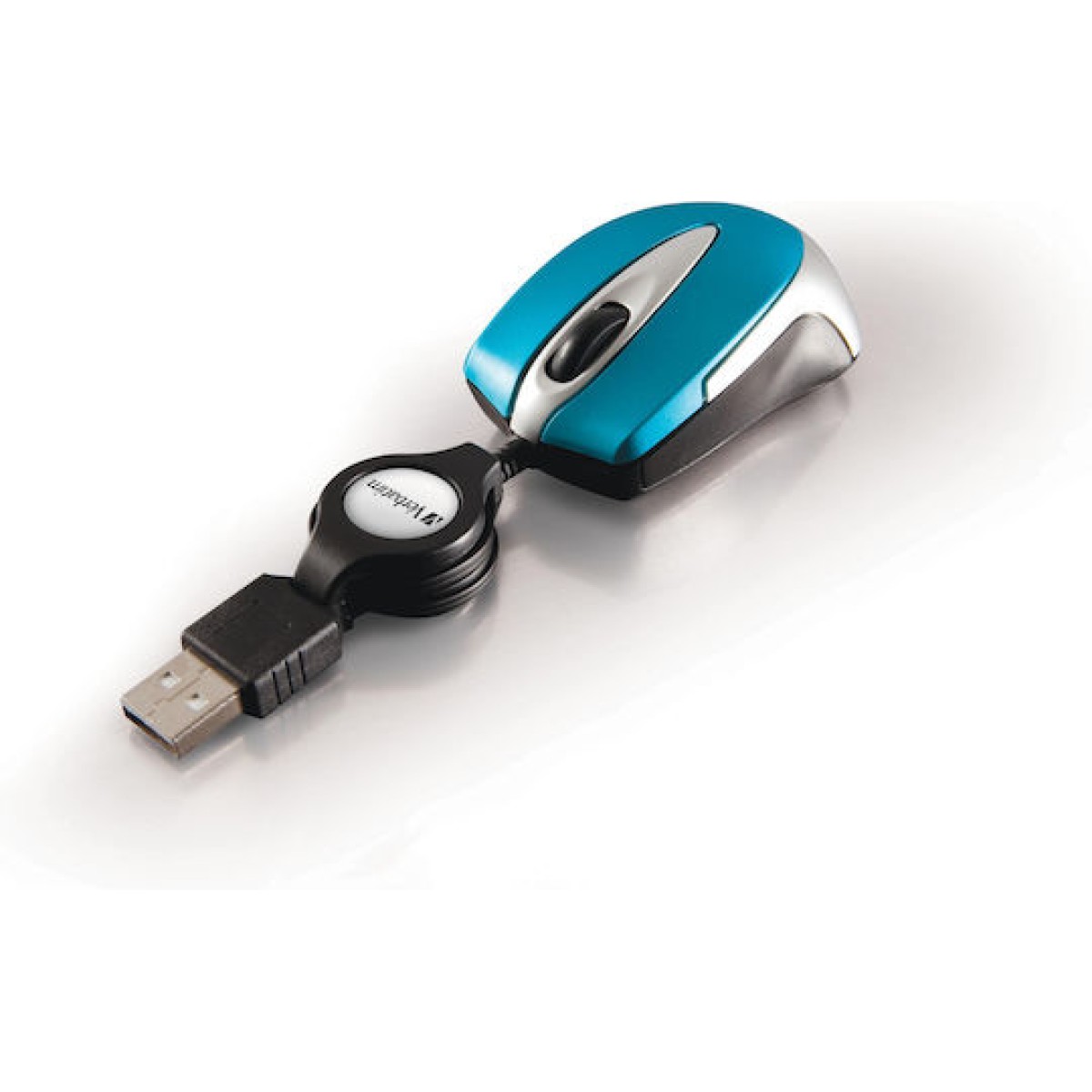 Verbatim Go Mini Ενσύρματο Mini Ποντίκι Caribbean Blue