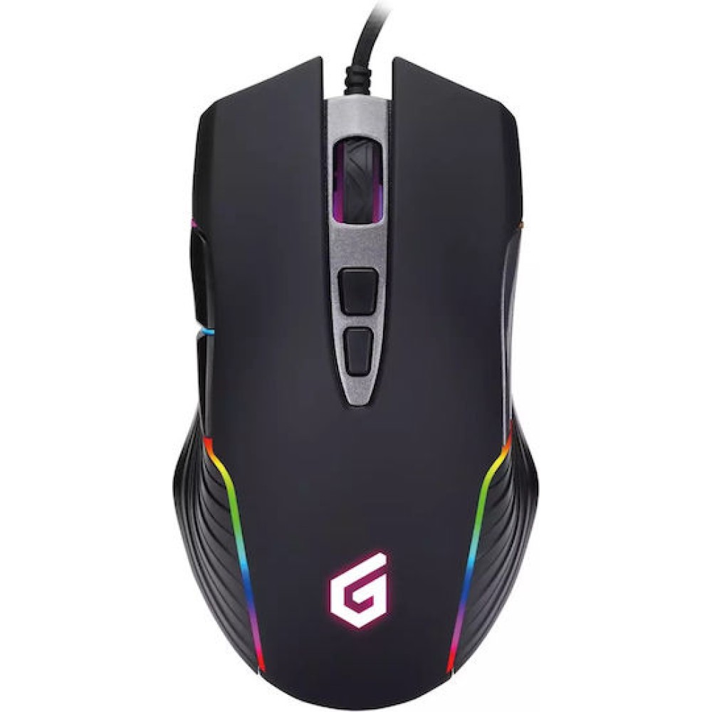 Conceptronic DJEBBEL03B RGB Gaming Ποντίκι 7200 DPI Μαύρο