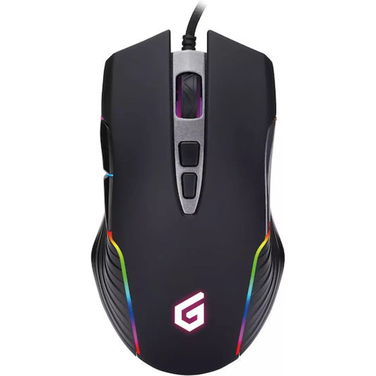 Conceptronic DJEBBEL03B RGB Gaming Ποντίκι 7200 DPI Μαύρο