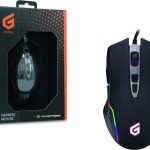 Conceptronic DJEBBEL03B RGB Gaming Ποντίκι 7200 DPI Μαύρο