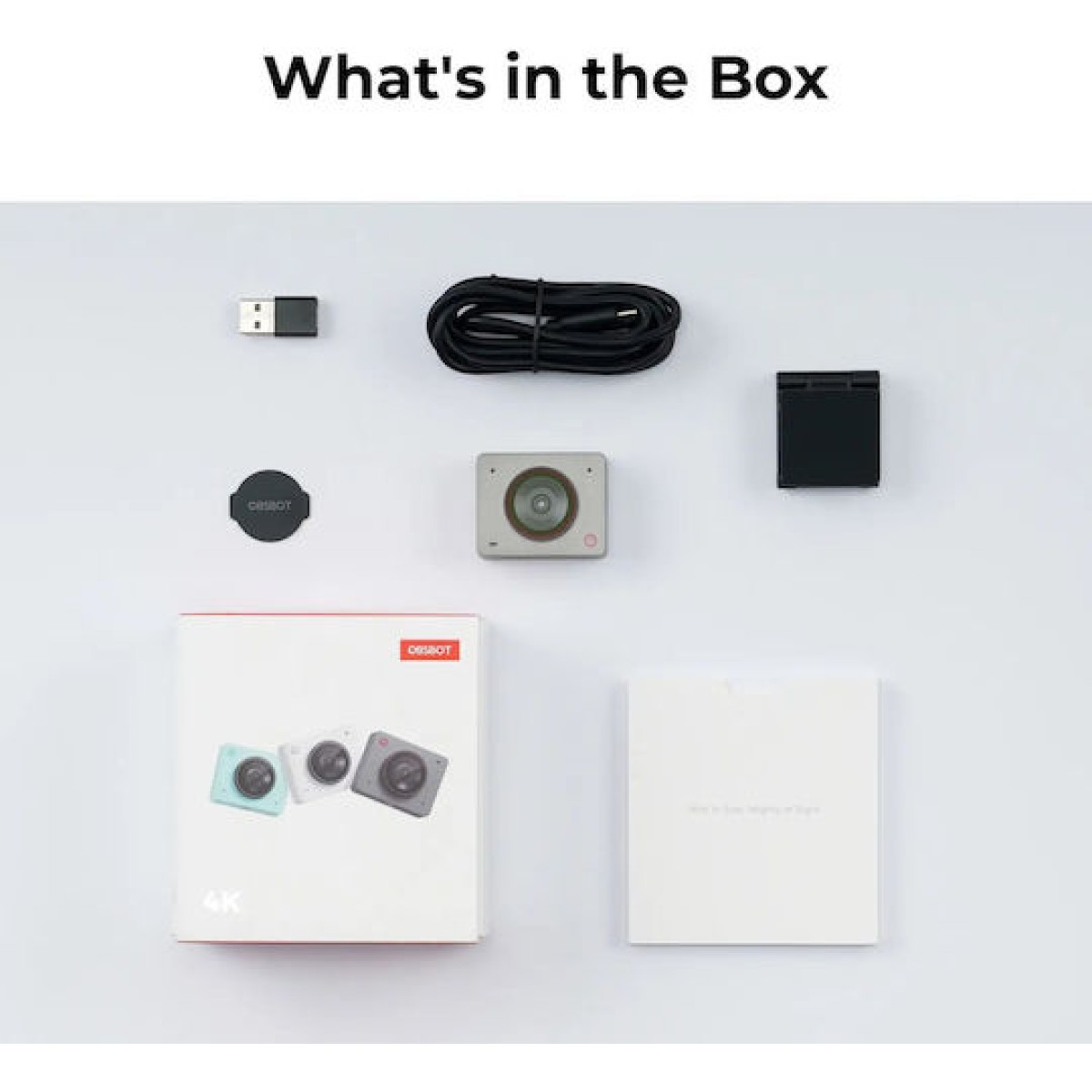 Obsbot Meet 2 Web Camera 4K με Autofocus Λευκή