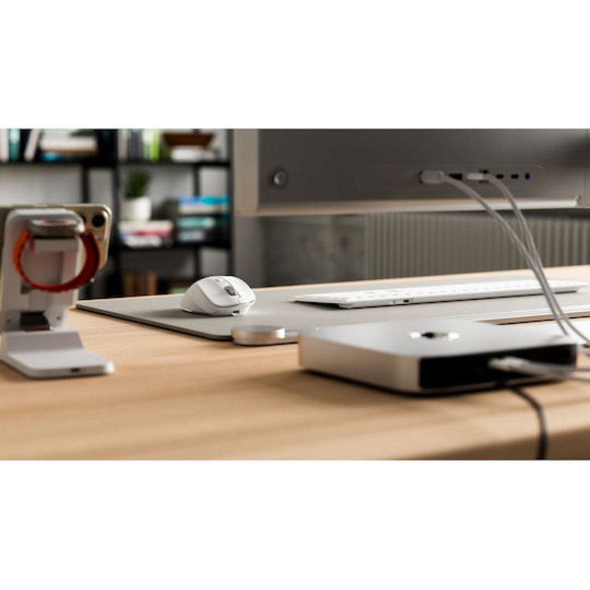 Alogic Apex Ασύρματο Bluetooth Ποντίκι Λευκό