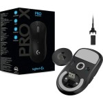 Logitech Pro X Superlight Ασύρματο Gaming Ποντίκι 25400 DPI Μαύρο