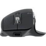 Logitech MX Master 3S Ασύρματο Εργονομικό Bluetooth Ποντίκι Graphite