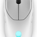 Dell Alienware Tri Mode AW720M Ασύρματο RGB Gaming Ποντίκι 26000 DPI Lunar Light