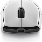 Dell Alienware Tri Mode AW720M Ασύρματο RGB Gaming Ποντίκι 26000 DPI Lunar Light