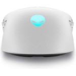 Dell Alienware Tri Mode AW720M Ασύρματο RGB Gaming Ποντίκι 26000 DPI Lunar Light
