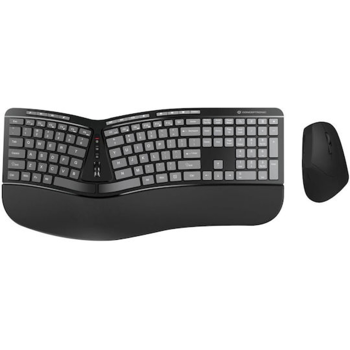 Conceptronic ERGO Ασύρματο Σετ Πληκτρολόγιο & Ποντίκι Αγγλικό US