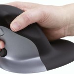 Fellowes Penguin RF Medium Ασύρματο Εργονομικό Vertical Ποντίκι Γκρι