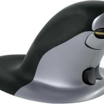 Fellowes Penguin RF Large Ασύρματο Εργονομικό Vertical Ποντίκι Γκρι