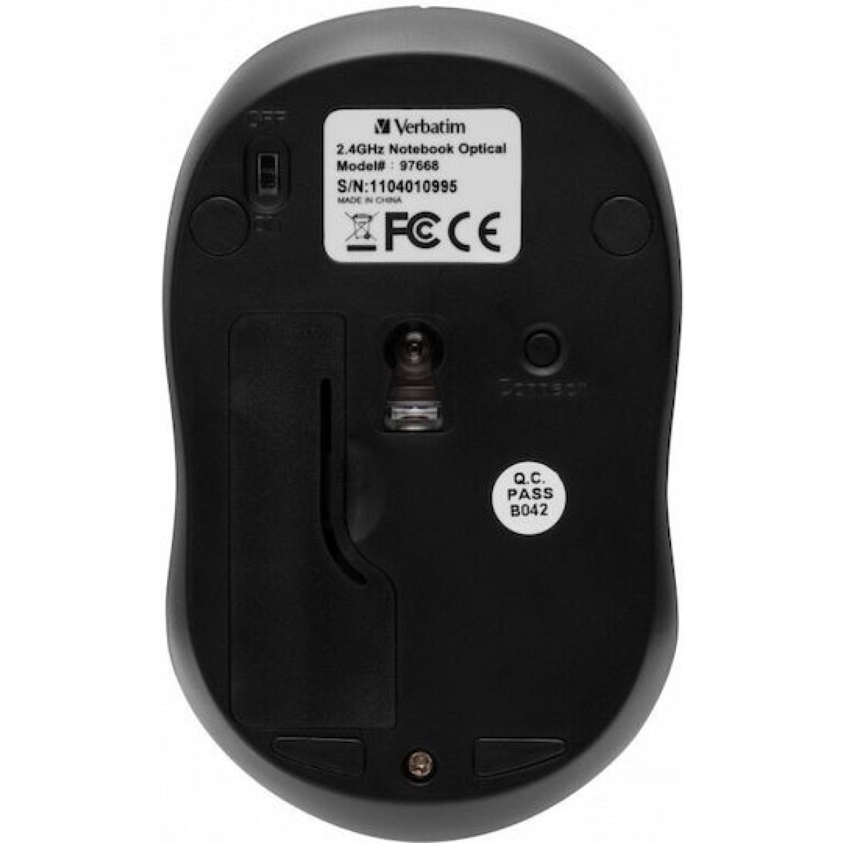 Verbatim Go Nano Ασύρματο Mini Ποντίκι Φούξια