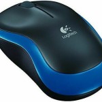 Logitech M185 Ασύρματο Mini Ποντίκι Μπλε