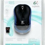 Logitech M185 Ασύρματο Mini Ποντίκι Μπλε