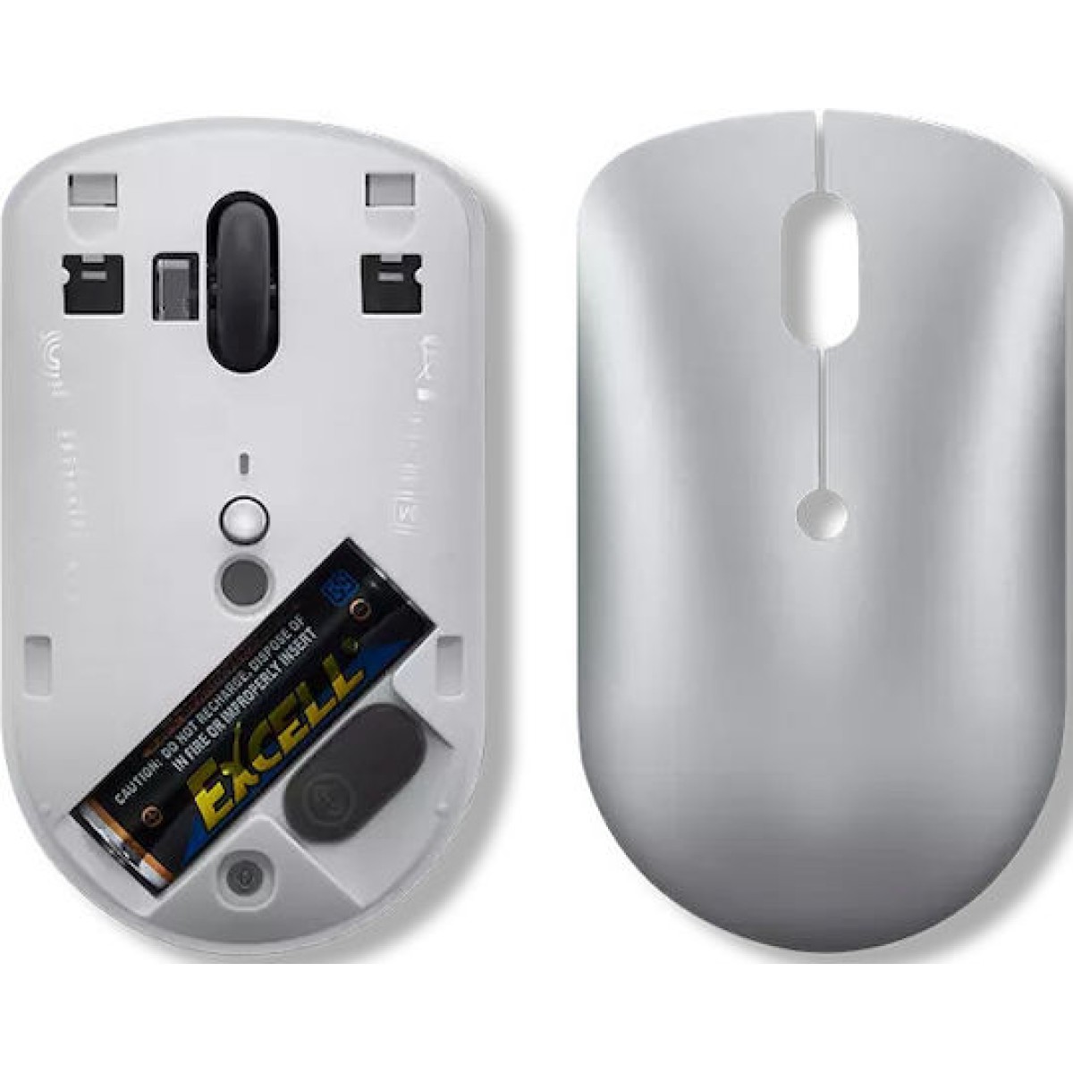 Lenovo 540 Ασύρματο Ποντίκι Cloud Grey