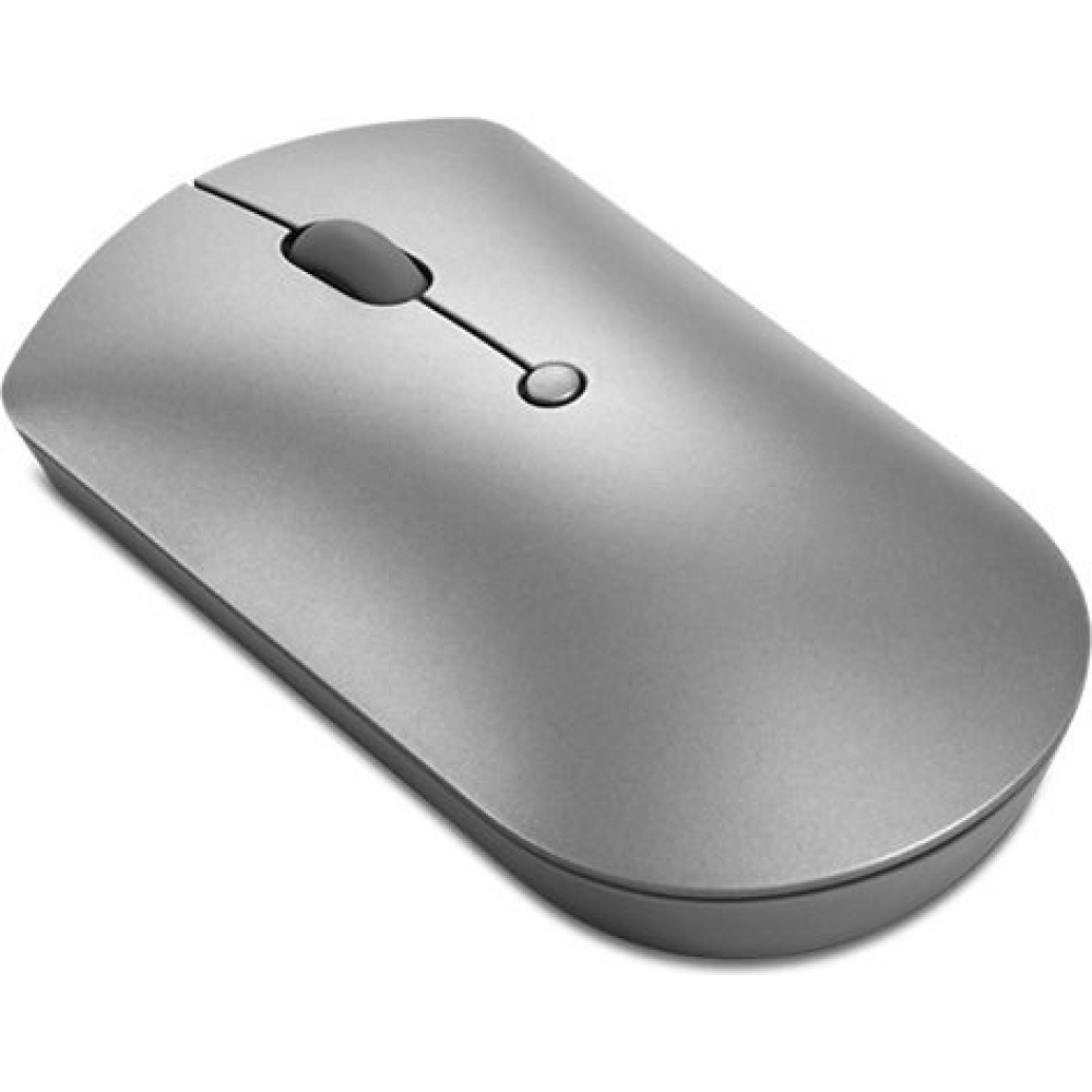 Lenovo 600 Bluetooth Silent Mouse Ασύρματο Ποντίκι Ασημί