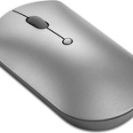 Lenovo 600 Bluetooth Silent Mouse Ασύρματο Ποντίκι Ασημί