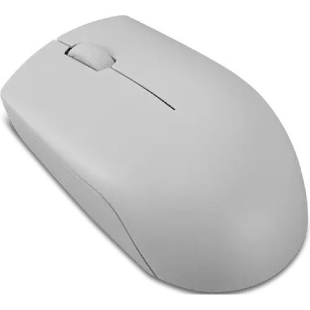 Lenovo 300 Wireless Compact Mouse Ασύρματο Mini Ποντίκι Cloud Grey