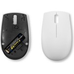 Lenovo 300 Wireless Compact Mouse Ασύρματο Mini Ποντίκι Cloud Grey