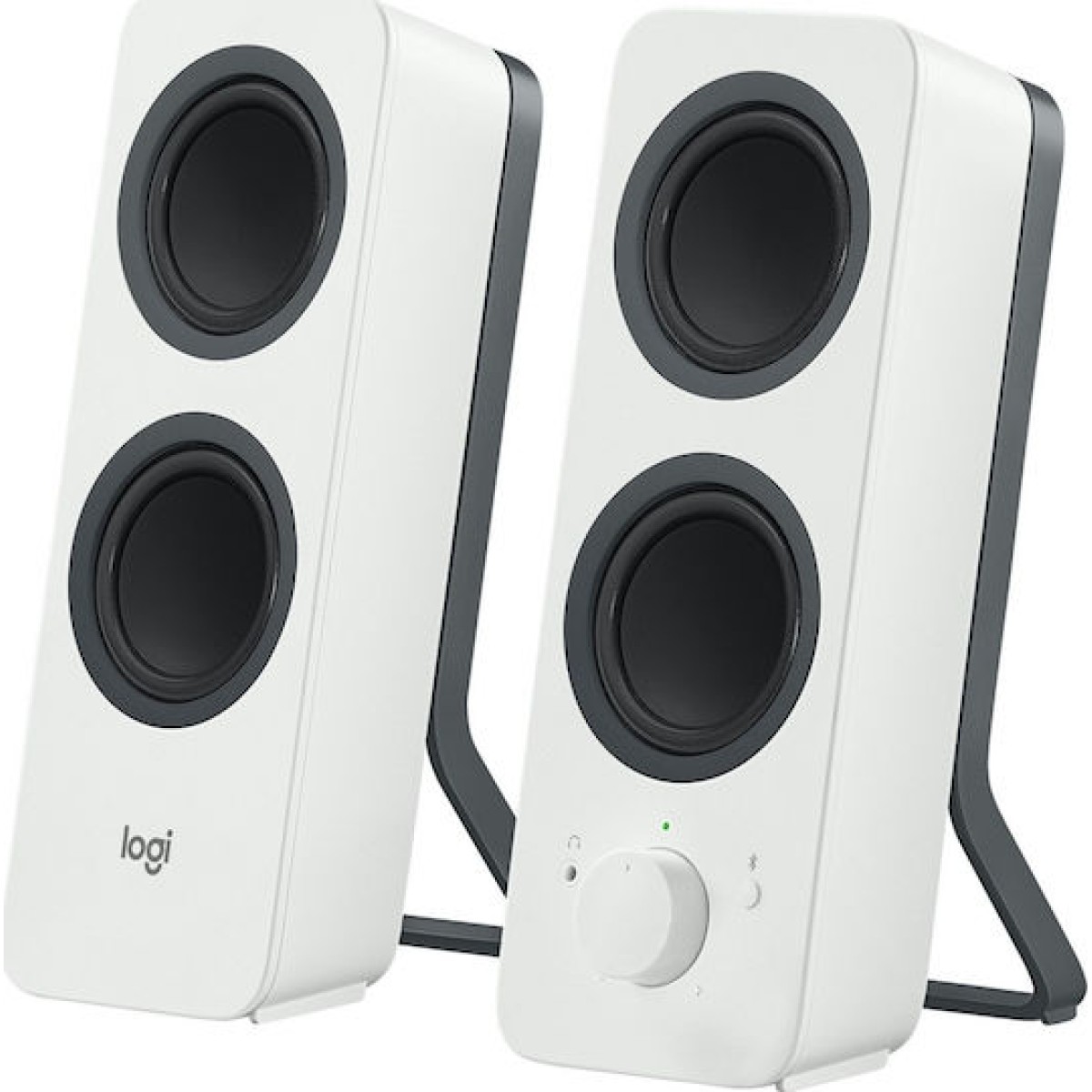 Logitech Z207 Ασύρματα Ηχεία Υπολογιστή 2.0 με Bluetooth και Ισχύ 10W σε Λευκό Χρώμα