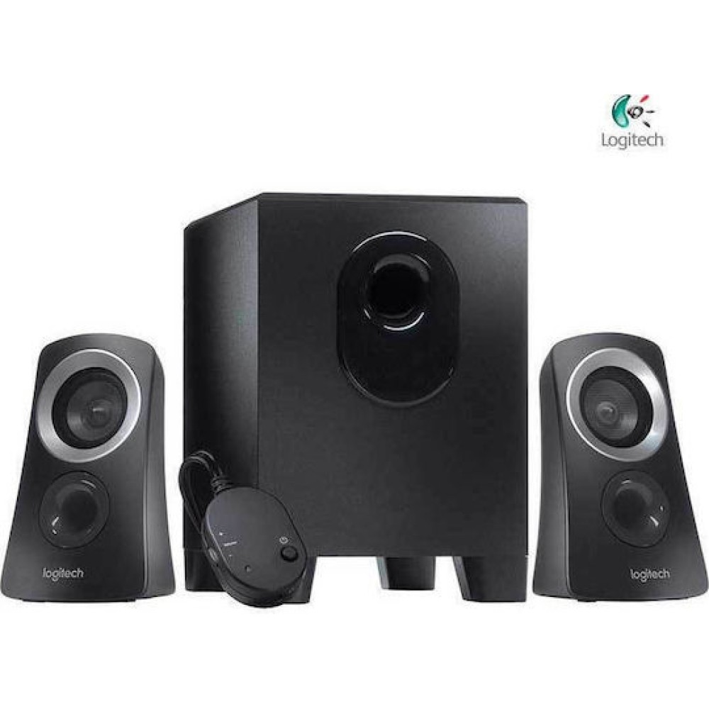 Logitech Z313 Ηχεία Υπολογιστή 2.1 με Ισχύ 25W σε Μαύρο Χρώμα