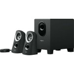 Logitech Z313 Ηχεία Υπολογιστή 2.1 με Ισχύ 25W σε Μαύρο Χρώμα