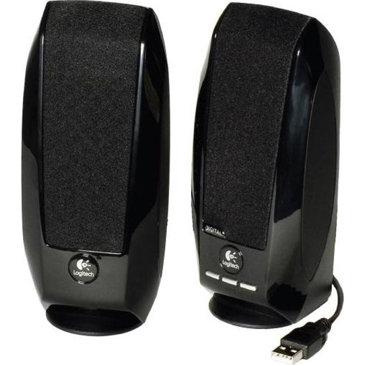 Logitech S150 Ηχεία Υπολογιστή 2.0 με Ισχύ 1.2W σε Μαύρο Χρώμα