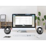Conceptronic BJORN01B Ηχεία Υπολογιστή 2.0 με Bluetooth και Ισχύ 10W Μαύρα