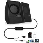 Conceptronic BJORN Ηχεία Υπολογιστή 2.0 με Bluetooth και Ισχύ 6W Μαύρα