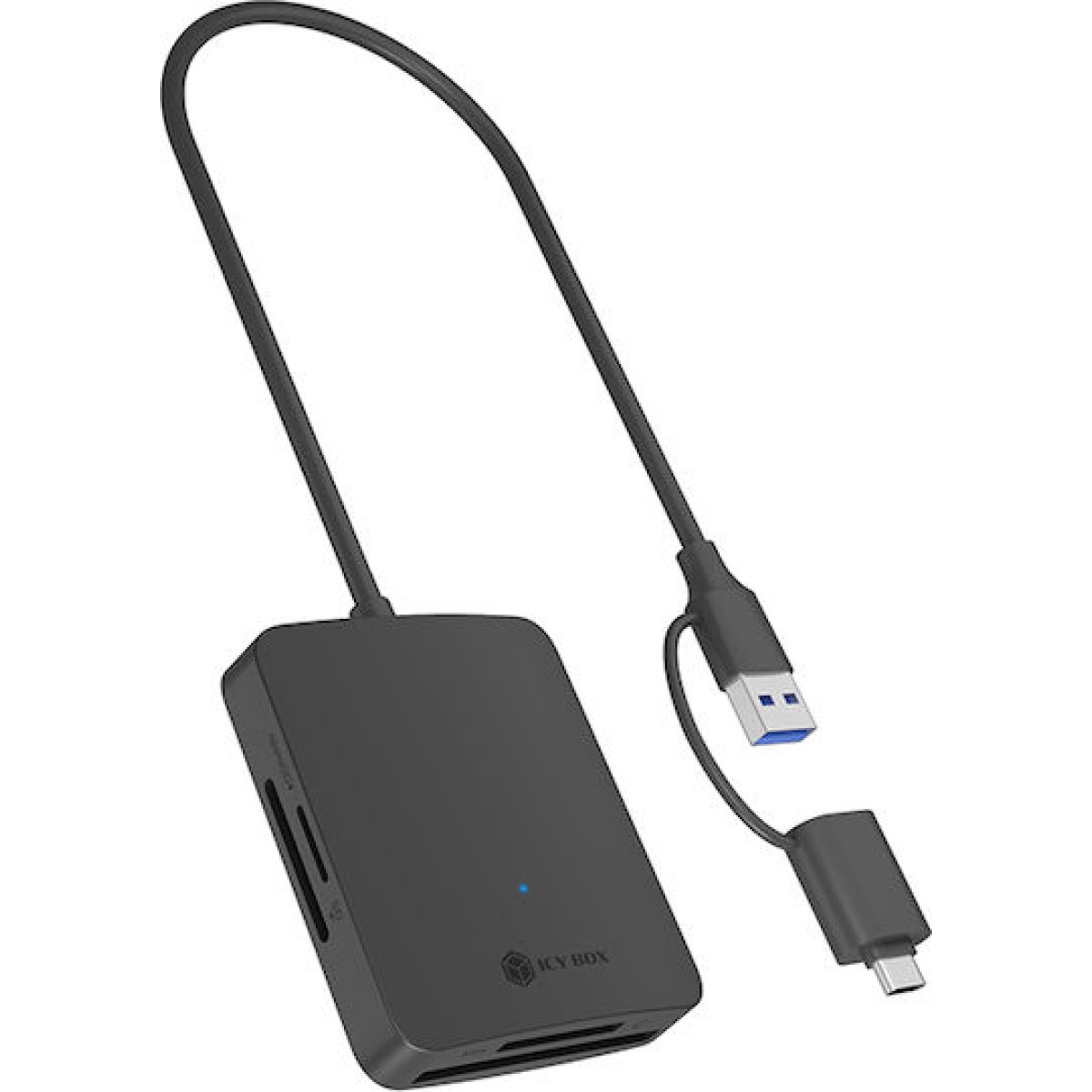 Icy Box Card Reader USB 3.2 για SD/microSD
